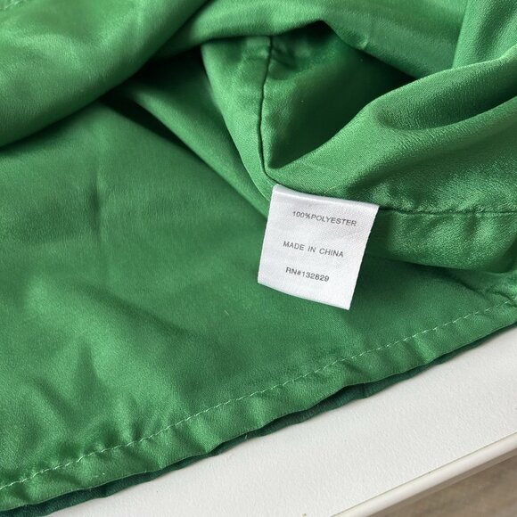 Revolve Superdown Women’s Mini Green Dress Petunia Tie Strap Size XXS - Picture 13 of 14